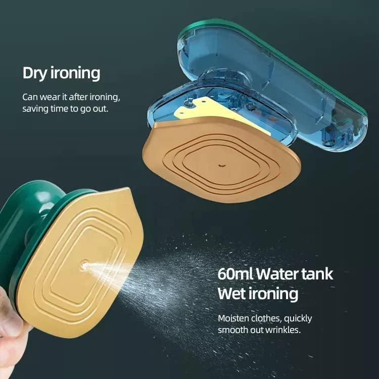 Portable Iron Travel Steamer for Clothes Mini Handheld PreDry And Wet Ironing Small Size Irons Suitable for Outing & Home