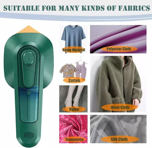 Portable Iron Travel Steamer for Clothes Mini Handheld PreDry And Wet Ironing Small Size Irons Suitable for Outing & Home